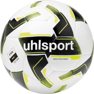 Мяч футбольный Uhlsport SOCCER PRO SYNERGY бело-черно-желтый 1001719 01 Размер 5