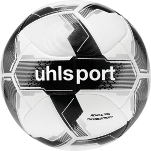М'яч футбольний Uhlsport REVOLUTION THERMOBONDED біло-чорно-срібний 1001715 01 Розмір 5