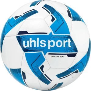 Мяч футбольный Uhlsport LITE SOFT 350 бело-синий 1001723 02 Размер 5