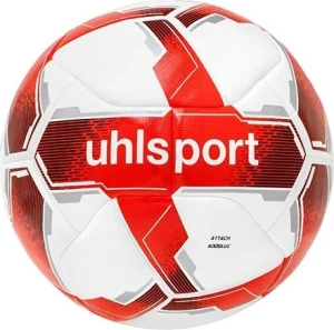 Мяч футбольный Uhlsport ATTACK ADDGLUE бело-красный 1001751 03 Размер 5