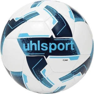 Футбольный мяч Uhlsport TEAM бело-темно-сине-голубой Размер 3 1001725 05