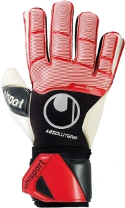 Воротарські рукавички Uhlsport ABSOLUTGRIP чорно-червоно-білі 1011217 01