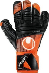 Вратарские перчатки детские Uhlsport SUPER RESIST HN черно-оранжевые 1011316 01