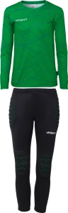 Комплект воротарської форми дитячий Uhlsport PREDICTION GOALKEEPER BUNDLE зелено-чорний 1005293 70