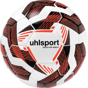 Футбольний м'яч Uhlsport SOCCER PRO ADDGLUE біло-чорно-помаранчевий Розмір 4 1001767 02