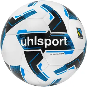 Футбольний м'яч Uhlsport TOP TRAINING SYNERGY FAIRTRADE біло-чорно-синій Розмір 3 1001756 01