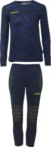 Комплект воротарської форми дитячий Uhlsport PREDICTION GOALKEEPER BUNDLE темно-синьо-лимонний 1005293 41