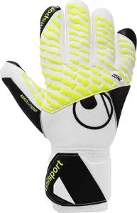 Воротарські рукавички дитячі Uhlsport FM ABSOLUTGRIP HN PRO JR біло-лимонно-чорні 1011401 01