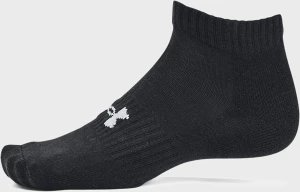 Шкарпетки Under Armour CORE LOW CUT 3PK біло-сіро-чорні (3 пари) 1361574-003