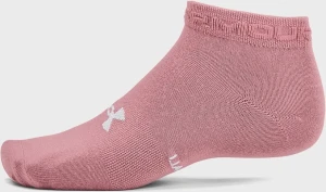 Шкарпетки Under Armour ESSENTIAL LOW CUT 3PK біло-сіро-рожеві (3 пари) 1365745-697