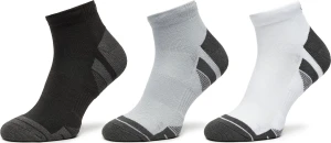 Шкарпетки Under Armour PERFORMANCE TECH 3PK LOW біло-сіро-чорні (3 пари) 1379504-011