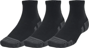 Шкарпетки Under Armour PERFORMANCE TECH 3PK QTR чорні (3 пари) 1379510-001