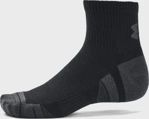 Шкарпетки Under Armour PERFORMANCE TECH 3PK QTR чорні (3 пари) 1379510-001