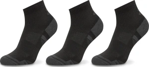 Шкарпетки Under Armour PERFORMANCE TECH 3PK QTR чорні (3 пари) 1379510-001