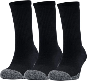 Шкарпетки Under Armour HEATGEAR CREW 3PK чорні (3 пари) 1346751-001