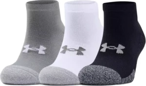 Шкарпетки Under Armour HEATGEAR LOW CUT 3PK чорно-сіро-білі (3 пари) 1346753-035