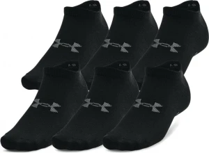 Шкарпетки Under Armour ESSENTIAL NO SHOW 6PK чорні (6 пар) 1370542-001