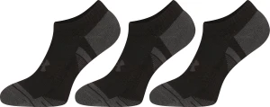 Шкарпетки Under Armour PERFORMANCE TECH 3PK NS чорно-темно-сірі (3 пари) 1379503-001
