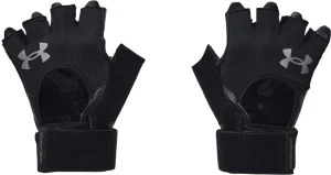 Рукавички для важкої атлетики Under Armour WEIGHTLIFTING GLOVES чорні 1369830-001