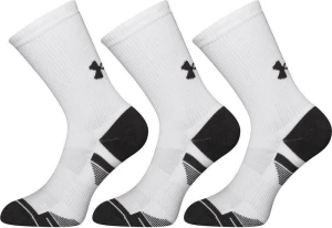 Шкарпетки Under Armour PERFORMANCE TECH 3PK CREW білі (3 пари) 1379512-100