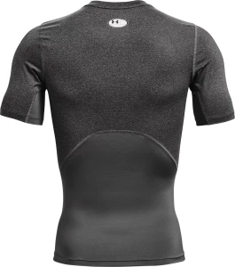 Футболка компрессионная Under Armour HEATGEAR SHORT SLEEVE серая 1361518-090