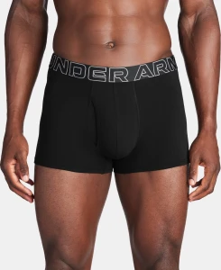 Труси (боксерки) Under Armour PERFORMANCE COTTON 3IN 3-PACK BOXERJOCK чорні (3 пари) 1383891-001