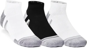 Шкарпетки Under Armour PERFORMANCE TECH 3PK LOW білі, сірі, чорні (3 пари) 1379504-003