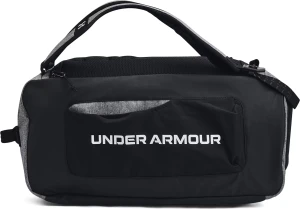 Сумка-рюкзак Under Armour CONTAIN DUO SMALL BACKPACK DUFFLE серо-черная 1381920-025