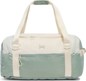 Сумка спортивная женская Under Armour STUDIO DUFFLE BP 33L зелено-бежевая 1388929-348