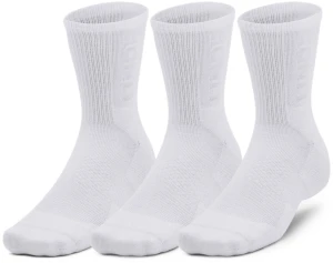 Шкарпетки Under Armour 3-MAKER 3-PACK MID-CREW білі (3 пари) 1373084-100
