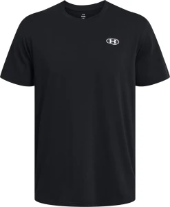 Футболка Under Armour HEAVYWEIGHT LEFT CHEST PATCH чорна 1382902-001