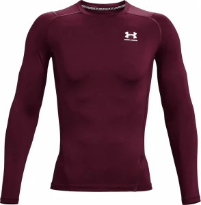 Лонгслив компрессионный Under Armour HEATGEAR LONG SLEEVE бордовый 1361524-609