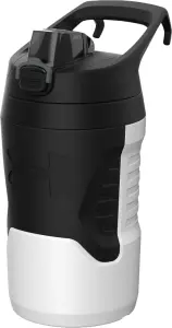 Пляшка для води Under Armour PLAYMAKER JUG 32OZ 950 мл біло-чорна UA70890-WH