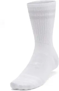 Носки Under Armour ESSENTIAL 6PK CREW белые (6 пар) 1387058-100