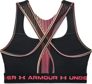 Топ жіночий Under Armour CROSSBACK MID 80S чорно-рожевий 1365744-001