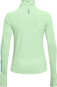 Світшот для бігу жіночий Under Armour EMPOWERED FUNNEL NECK салатовий 1365636-335