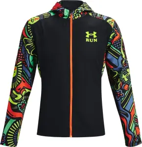 Вітровка Under Armour KEEP RUN WEIRD чорно-помаранчево-жовто-синя 1365667-001