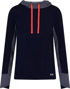Худі жіноче Under Armour COLDGEAR COZY темно-синьо-сіро-рожеве 1370201-410
