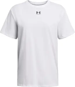 Футболка женская Under Armour CAMPUS OVERSIZE белая 1387193-100