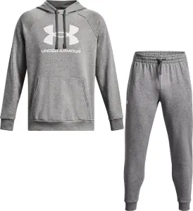 Спортивний костюм Under Armour RIVAL FLEECE сірий 1379758-025&1379774-025