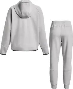 Спортивний костюм жіночий Under Armour UNSTOPPABLE FLEECE сірий 1379842-011&1379846-011