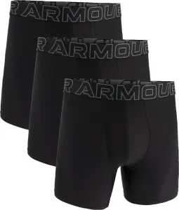 Труси (боксерки) Under Armour PERFORMANCE TECH 6IN 3-PACK BOXERJOCK чорні (3 штуки) 1383878-001