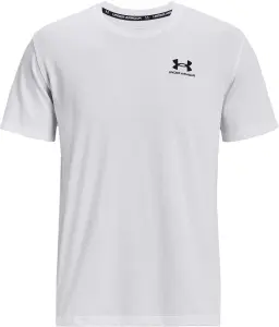 Футболка Under Armour LOGO EMBROIDERED HEAVYWEIGHT белая 1373997-100