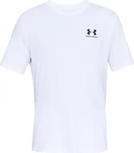 Футболка Under Armour LEFT CHEST LOGO белая 1326799-100