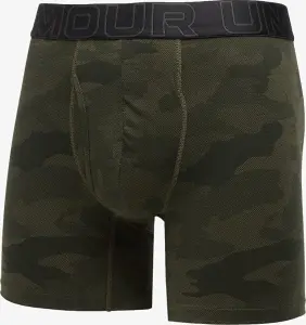 Труси (боксерки) Under Armour PERFORMANCE COTTON 6IN 3-PACK PRINTED BOXERJOCK камуфляжні, хакі, чорні (3 штуки) 1383890-392
