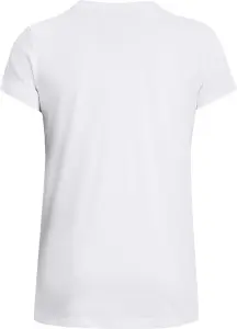 Футболка женская Under Armour RIVAL LOGO белая 1356305-111