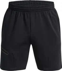 Шорти Under Armour UNSTOPPABLE FLEECE 7" чорні 1379809-001