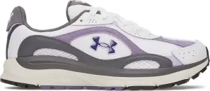 Кросівки жіночі Under Armour TECH RUNNER біло-фіолетово-сірі 6007575-101