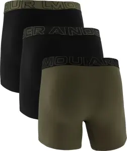 Труси (боксерки) Under Armour PERFORMANCE COTTON 6IN 3-PACK BOXERJOCK чорні хаки (3 штуки) 1383889-005