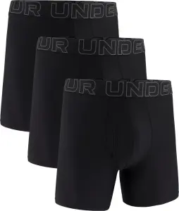 Труси (боксерки) Under Armour PERFORMANCE TECH MESH 6IN 3-PACK BOXERJOCK чорні (3 штуки) 1383884-001